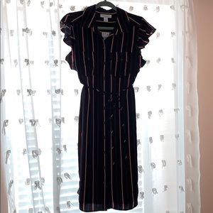 Flutter Sleeve Maternity Dress